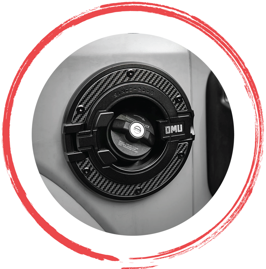 Cubiertas para el tanque de combustible de Jeep Wrangler, Gladiator y vehículos 4x4 todoterreno de 4X4WAVERS