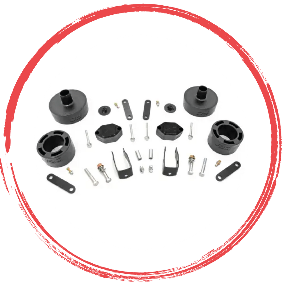 kits de nivellement pour Jeep Wrangler, Gladiator et véhicules tout-terrain 4x4 par 4X4WAVERS