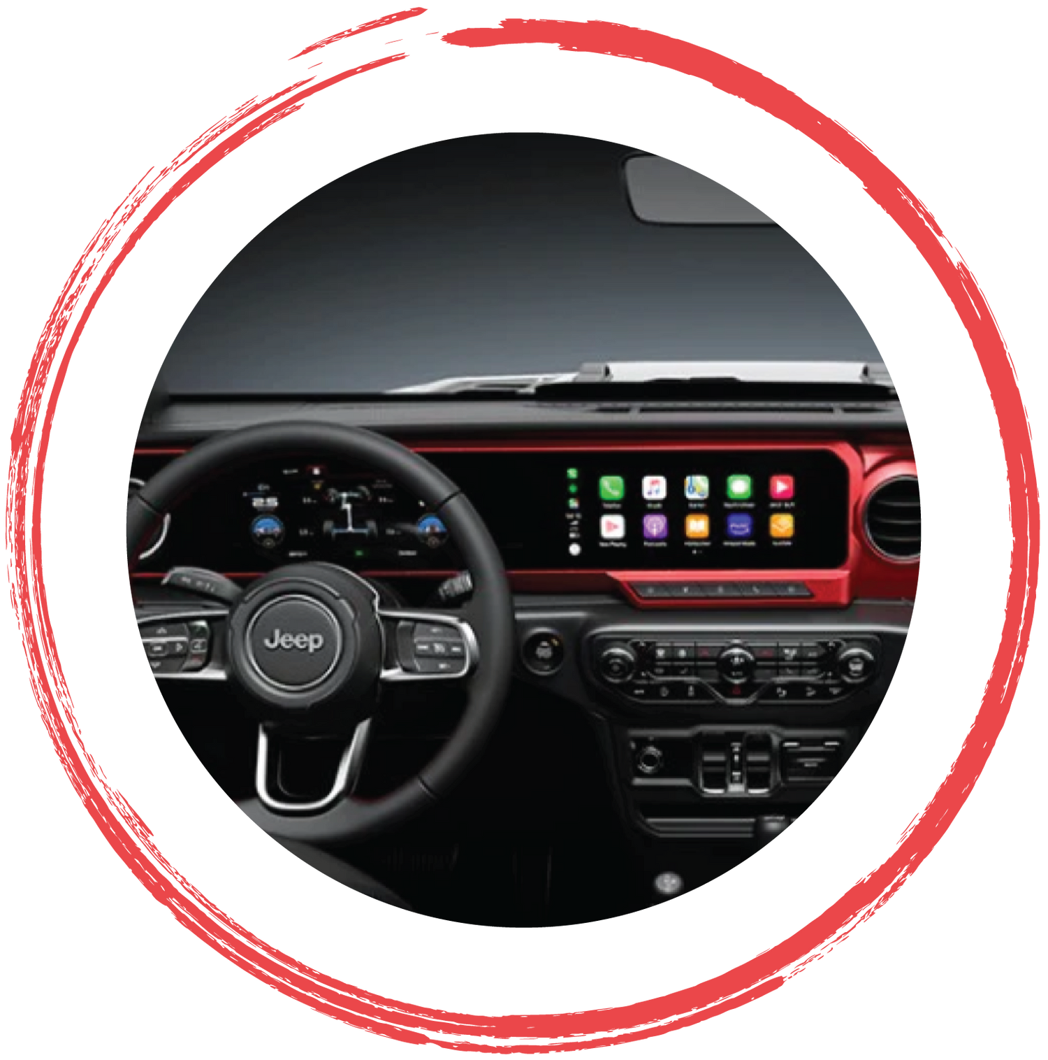 CarPlay, Android Auto and infotainment systems for Jeep Wrangler, Gladiator and 4x4 off-road vehicles by 4X4WAVERS