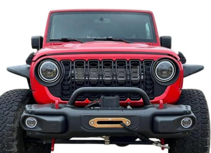 4X4WAVERS Amélioration du style 2025 Calandre avant - Mise à niveau JK vers JL - Jeep Wrangler JK/JKU 2007-2018
