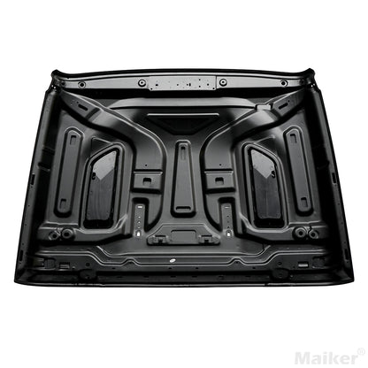 4X4WAVERS Rubicon 10th Anniversary Style Hood - Premium Steel - Jeep Wrangler JL/JLU/4XE/JT 2018+