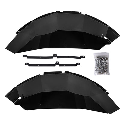 4X4WAVERS Aluminum Rear inner fender liners - Jeep Wrangler JL/JLU/4XE 2018+