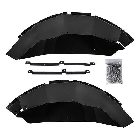 4X4WAVERS Aluminum Rear inner fender liners - Jeep Wrangler JL/JLU/4XE 2018+