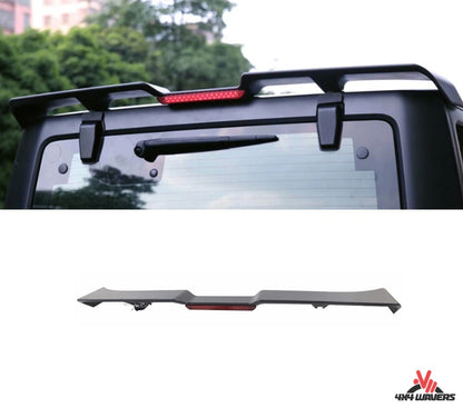 4X4WAVERS Rear Top Spoiler Wing with Brake LED Light - Jeep Wrangler JL/JLU/4XE 2018+ - 4X4 WAVERS