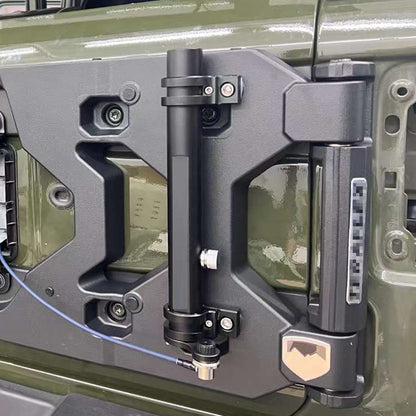 4X4WAVERS Tailgate Aluminum Flagpole & Antenna Holder - Jeep Wrangler JK/JKU/JL/JLU/4XE 2007+