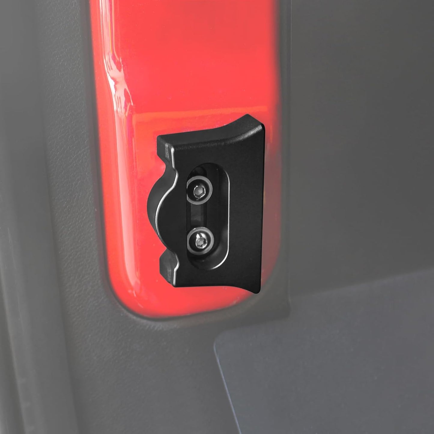 4X4WAVERS Aluminum Tailgate Limiter, Tailgate Latch Bumper Stoper - Jeep Wrangler JL/JLU/4XE 2018-2023 - 4X4 WAVERS