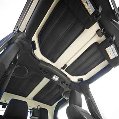 Isolant de toit Hardtop 4x4wavers, isolation thermique, acoustique et routière pour Jeep Wrangler JK 2012-2018