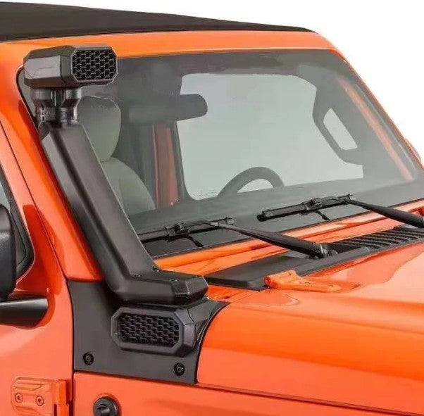 4X4WAVERS Snorkel Premium style RR (à la fois montage haut et montage bas) - Jeep Wrangler JL/JLU/4XE/JT 2018+