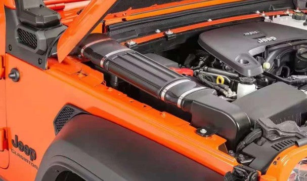 4X4WAVERS Snorkel Premium style RR (à la fois montage haut et montage bas) - Jeep Wrangler JL/JLU/4XE/JT 2018+
