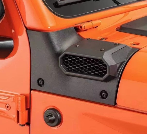 4X4WAVERS Snorkel Premium style RR (à la fois montage haut et montage bas) - Jeep Wrangler JL/JLU/4XE/JT 2018+