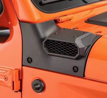 4X4WAVERS Snorkel Premium style RR (à la fois montage haut et montage bas) - Jeep Wrangler JL/JLU/4XE/JT 2018+