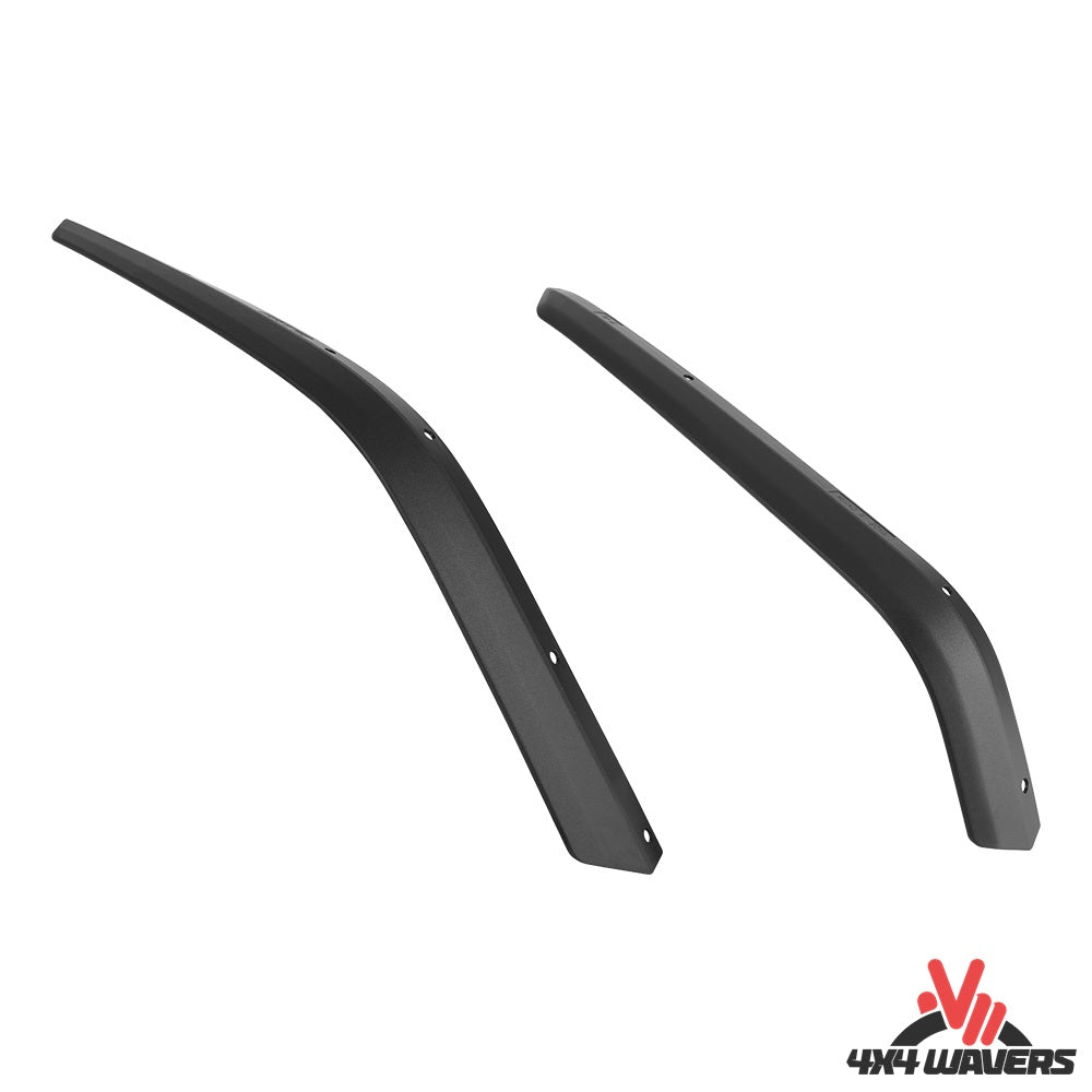 4X4WAVERS Fender Flares Trim Extension Protector - for Jeep Wrangler JK/JKU 2007-2018