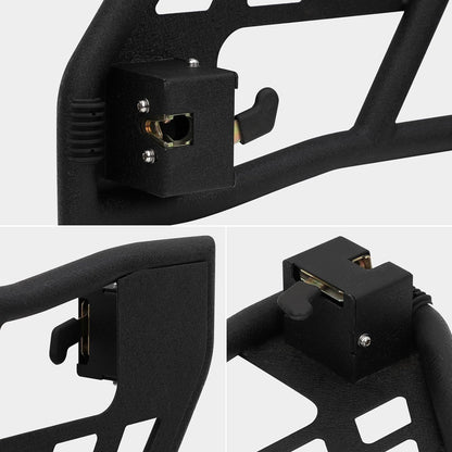 4X4WAVERS Tube Door 4 Doors With Rearview Mirror - Hunting Style - Jeep Wrangler JK 2007-2018 (2 doors)