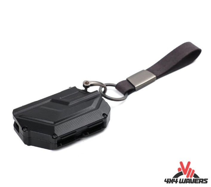 4X4WAVERS Aluminum Key Fob Case Cover - Offroad Edition II - Jeep Wrangler JL/JLU/4XE/JT 2018+ - 4X4 WAVERS