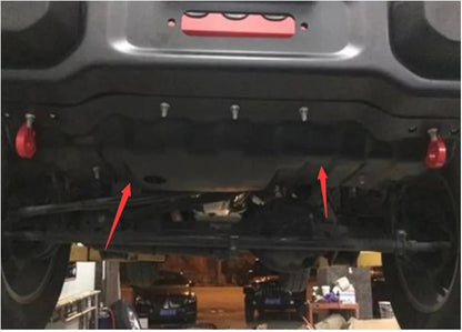 4X4WAVERS Plaque de protection avant pour pare-chocs 10e anniversaire - Acier peint par poudrage - Jeep Wrangler JK/JKU 2007-2018