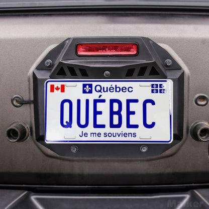 4X4WAVERS Tailgate License Plate Holder Bracket -  Jeep Wrangler JL/JLU/4XE 2018+