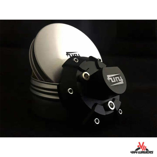 FURY ENGRAVER Couvercle de base d'antenne radio Premium - Pour tous les Jeep Wrangler JK/JKU/JL/JLU/4XE/JT 2007-2023