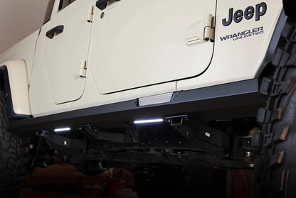 Barre latérale Premium 4X4WAVERS avec éclairage Cob - Jeep Wrangler JT-Gladiator 2019+