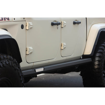 Barre latérale Premium 4X4WAVERS avec éclairage Cob - Jeep Wrangler JT-Gladiator 2019+