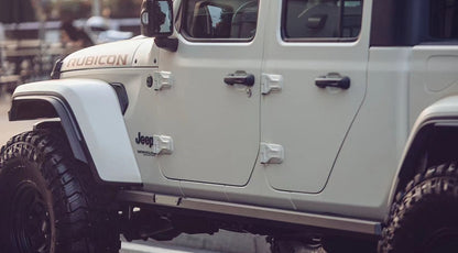 Barre latérale Premium 4X4WAVERS avec éclairage Cob - Jeep Wrangler JT-Gladiator 2019+