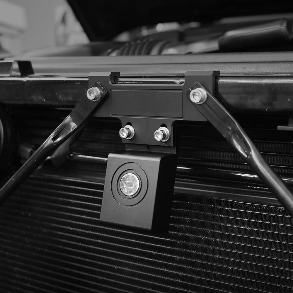 4X4WAVERS Anti-Theft Hidden Hood Grille Lock Kit with keys  - Jeep Wrangler JL/JLU/4XE/JT 2018-2023 - 4X4 WAVERS