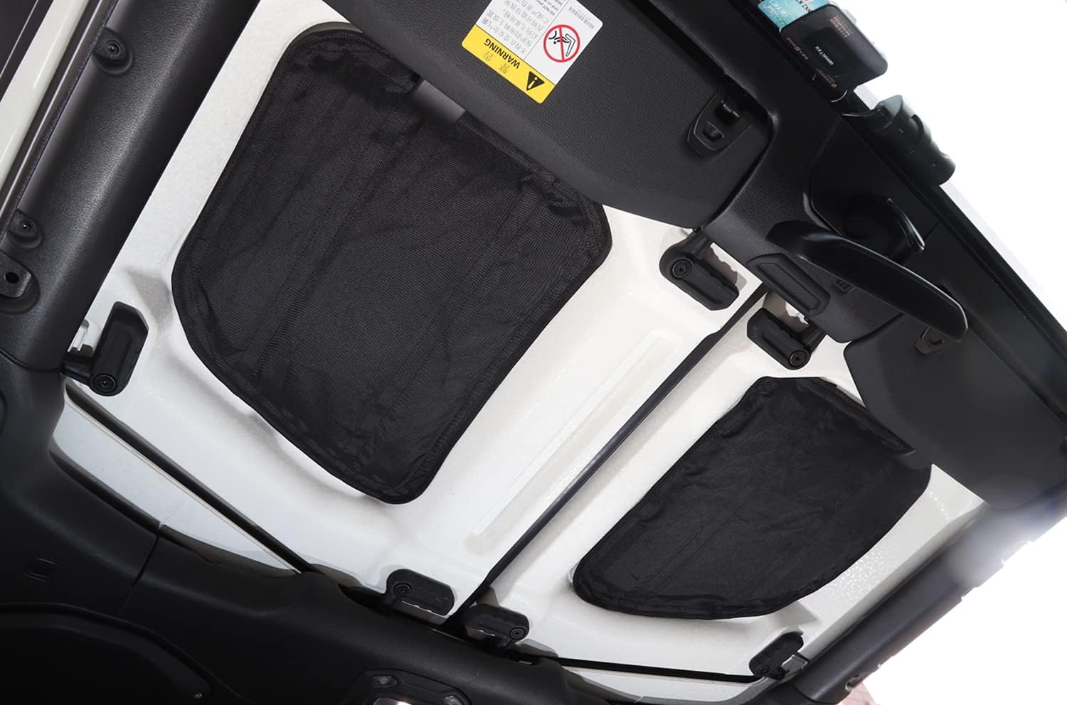 4X4WAVERS RR Design Hard Top Roof Insulator - All-Season Thermal Insulation - Jeep Wrangler JLU/4XE (4 doors) 2018+ - 4X4 WAVERS