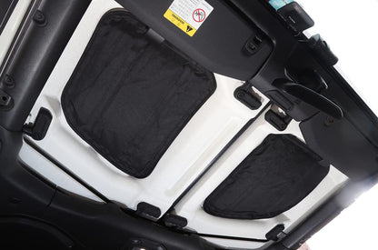 4X4WAVERS RR Design Hard Top Roof Insulator - All-Season Thermal Insulation - Jeep Wrangler JLU/4XE (4 doors) 2018+ - 4X4 WAVERS