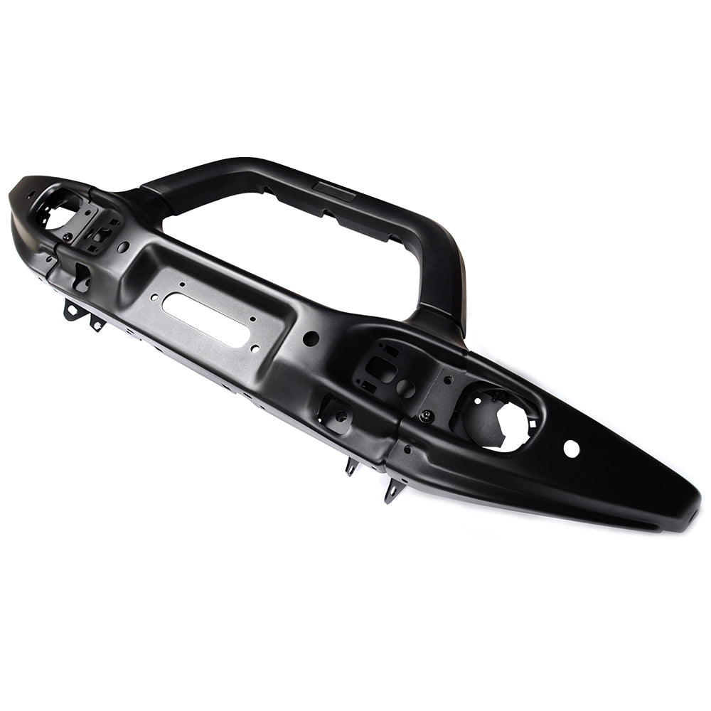 4X4WAVERS AEV Style Front Bumper Long Type with Flat Sides  - Jeep Wrangler JL/JLU/4XE/JT 2018-2025