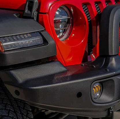 4X4WAVERS AEV Style Front Bumper Long Type with High Sides  - Jeep Wrangler JL/JLU/4XE/JT 2018-2025