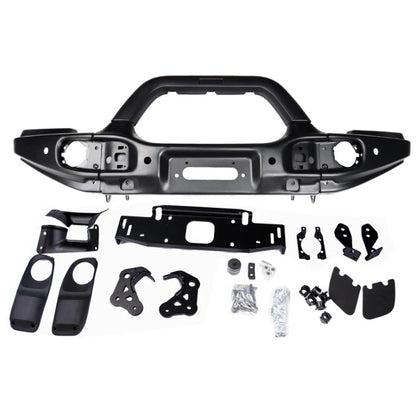 4X4WAVERS AEV Style Front Bumper Long Type with High Sides  - Jeep Wrangler JL/JLU/4XE/JT 2018-2025
