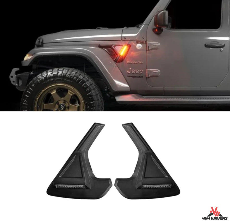 4X4WAVERS Fender Lighting Sidetrack LED - Jeep Wrangler JL/JLU/4XE/JT 2018+ - 4X4 WAVERS