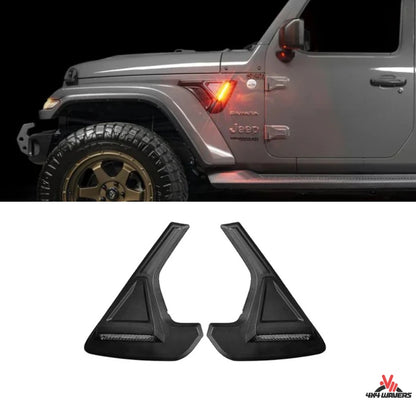 4X4WAVERS Fender Lighting Sidetrack LED - Jeep Wrangler JL/JLU/4XE/JT 2018+ - 4X4 WAVERS