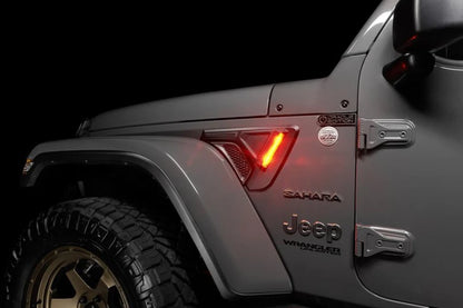 4X4WAVERS Fender Lighting Sidetrack LED - Jeep Wrangler JL/JLU/4XE/JT 2018+