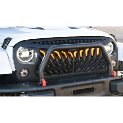 4X4WAVERS Owl Face Series III Grille with bright LED - Jeep Wrangler JK/JKU 2007-2018