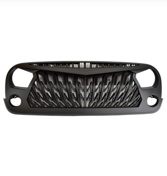 4X4WAVERS Owl Face Series III Grille with bright LED - Jeep Wrangler JK/JKU 2007-2018