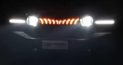 4X4WAVERS Owl Face Series III Grille with bright LED - Jeep Wrangler JL/JLU/4XE/JT 2018+