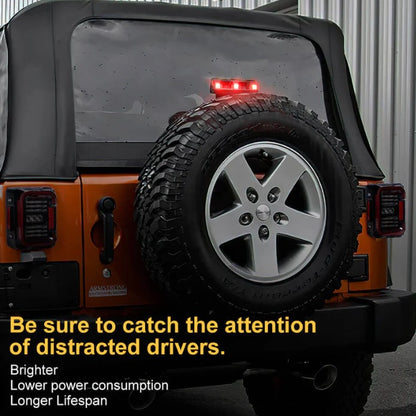 Feu stop LED 4X4WAVERS - Lumineux et net - Jeep Wrangler JK/JKU 2007-2018