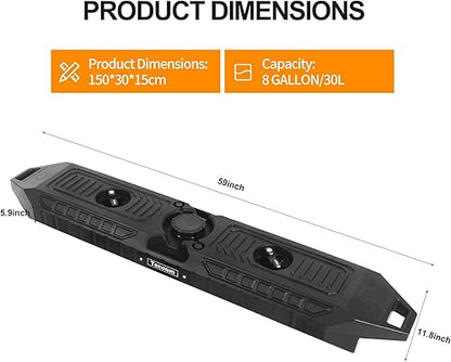 4X4WAVERS 30L Electric Pressure Shower & Outdoor Camping Water Tank (Black Color) - Universal