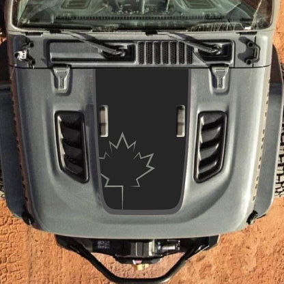 Hood Decal for Jeep Wrangler JL JLU Gladiator JT Rubicon Hood 2018+ Style #91