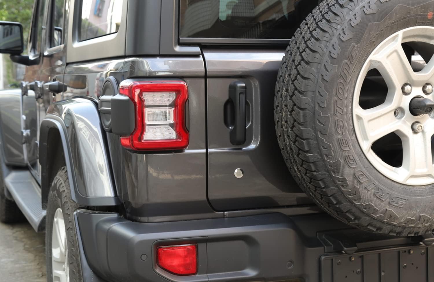 4X4WAVERS Look Door Handle Bowl Trim - Carbon Fiber / Matt Black / Shiny Chrome - Jeep Wrangler JL/JLU/4XE/JT 2018+ - 4X4 WAVERS