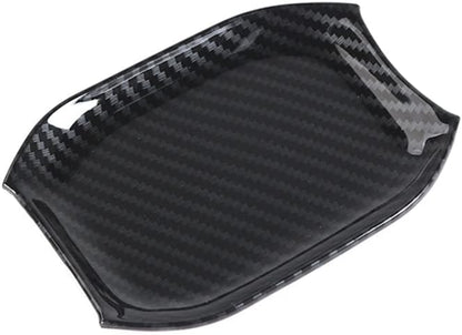 4X4WAVERS Look Door Handle Bowl Trim - Carbon Fiber / Matt Black / Shiny Chrome - Jeep Wrangler JL/JLU/4XE/JT 2018+ - 4X4 WAVERS