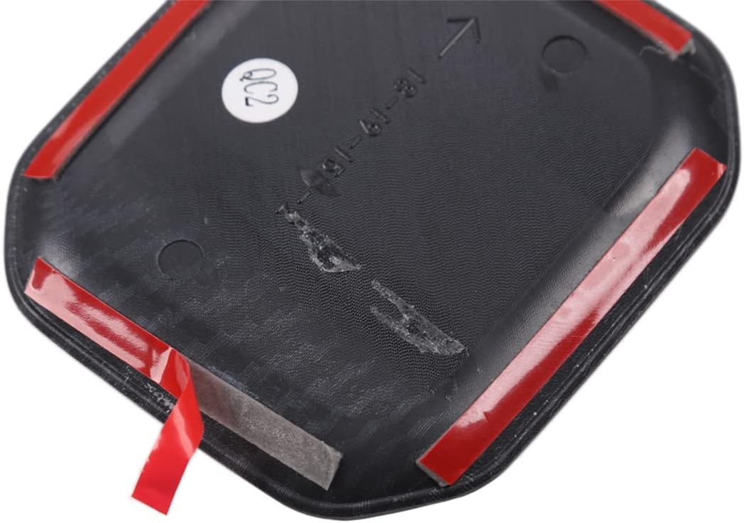 4X4WAVERS Look Door Handle Bowl Trim - Carbon Fiber / Matt Black / Shiny Chrome - Jeep Wrangler JL/JLU/4XE/JT 2018+ - 4X4 WAVERS