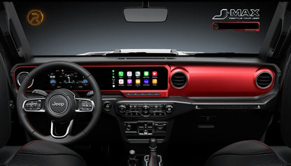 Carobotor J-Max Digital Dashboard+radio All-In-One - Jeep Wrangler JL/JLU/JT 2018-2023 - 4X4 WAVERS