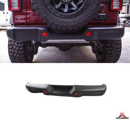 4X4WAVERS 10th Anniversary Style Rear Bumper (Sensor‑Ready) - Jeep Wrangler JL/JLU/4XE 2018+