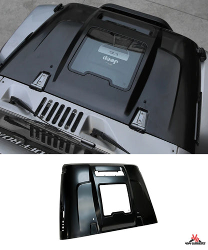4X4WAVERS Premium Capsule Edition with Transparent Window for Engine - Jeep Wrangler JK/JKU 2007-2018 - 4X4 WAVERS