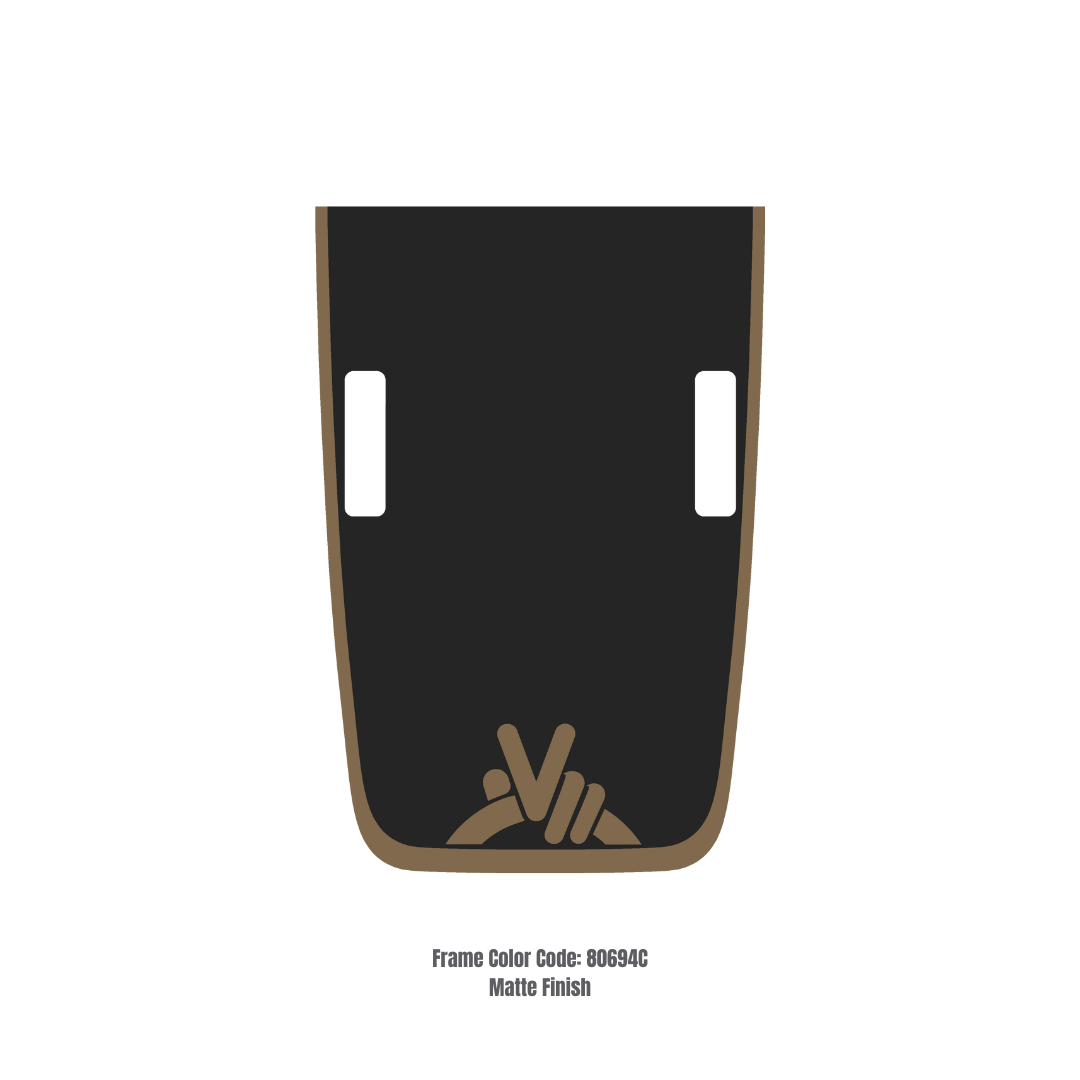 CARCODE Hood Decal/Sticker - Wave Style Kit – for JL/JLU/JT/4XE Rubicon Hood – Made in Canada - 4X4 WAVERS