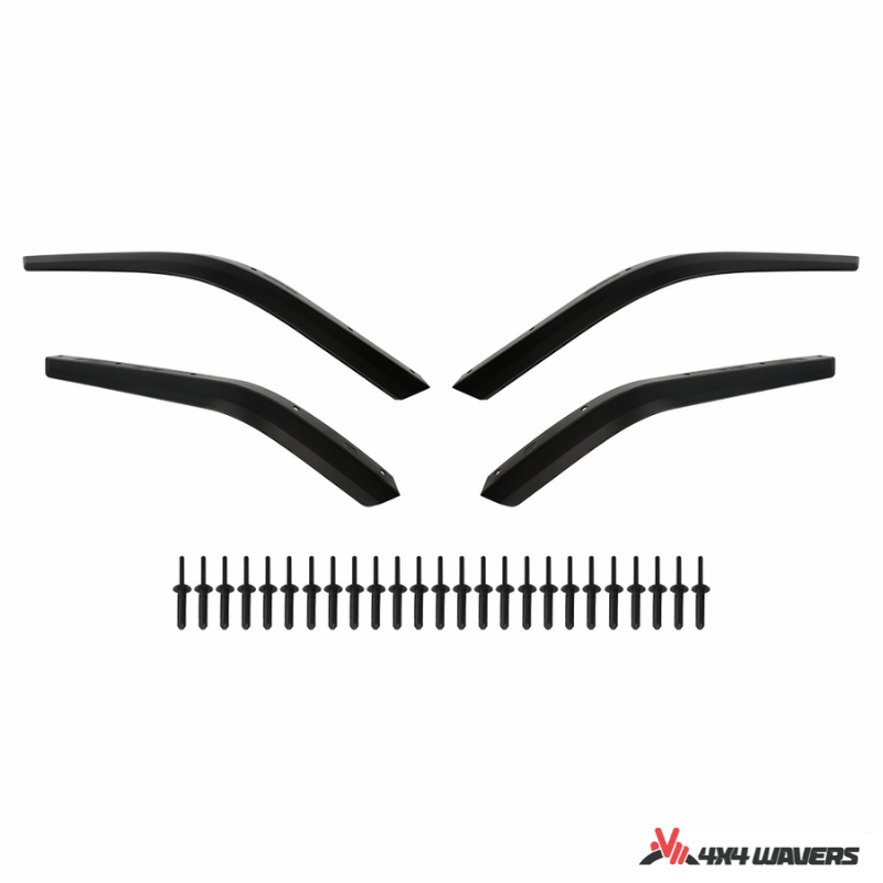 4x4wavers Fender Flares Trim Extension Protector - 4X4 WAVERS