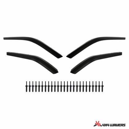 4x4wavers Fender Flares Trim Extension Protector - 4X4 WAVERS