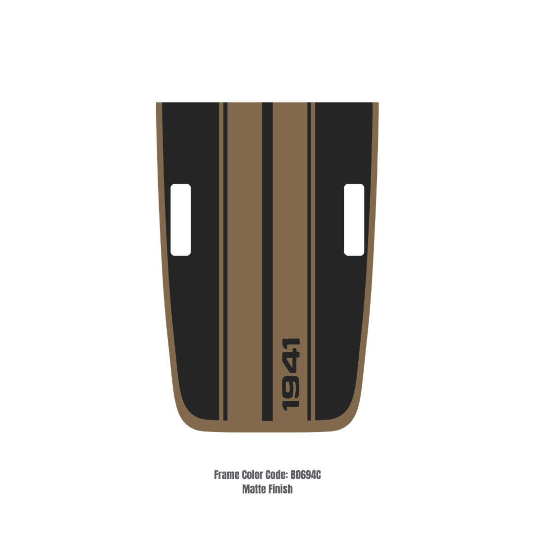 Kit d'autocollants STRIPE 4x4wavers pour capot JL Rubicon – Autocollants en vinyle pour Jeep Wrangler – Fabriqué au Canada