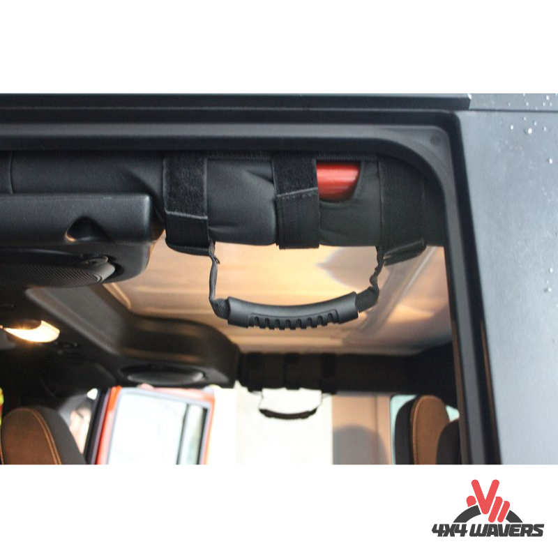 4x4wavers Canvas Roll Bar Handle (1 unit) Black - 4X4 WAVERS